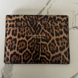 Saint Laurent card holder